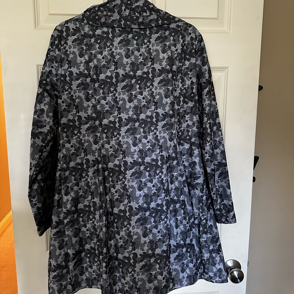 Multiples Size Small Black And Gray Jacket. - image 2